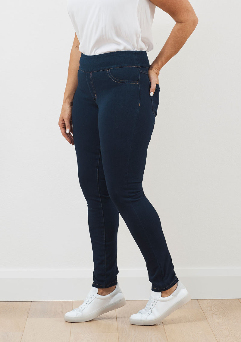 French Dressing Jeans Wide Waisted Jegging