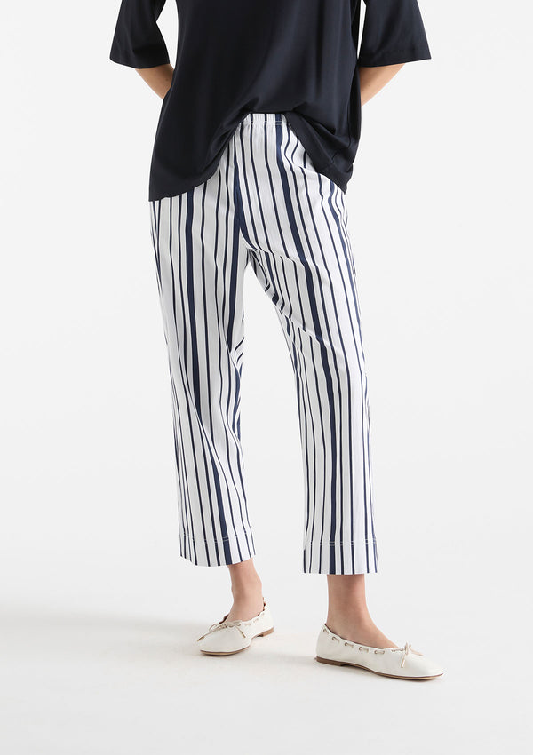 Mela Purdie Rio Stripe Popilene Crop Shell Pant