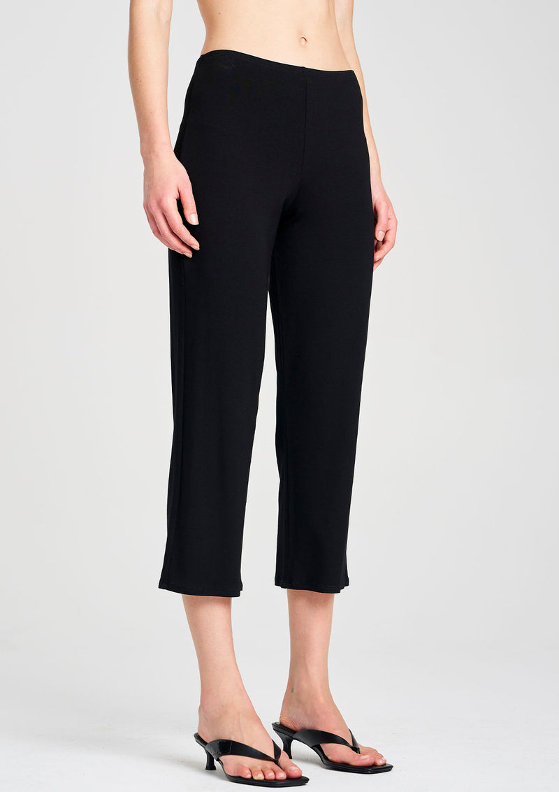 Mela Purdie Microprene Cropped Zip Cargo