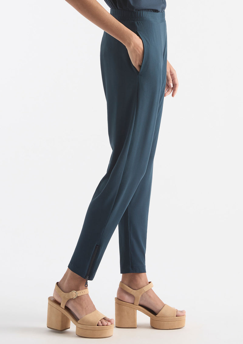 Mela Purdie Matte Jersey Zip Stiletto Pant
