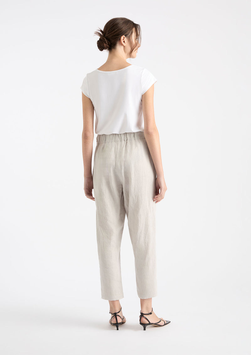 Mela Purdie Pure Linen Soft Capri