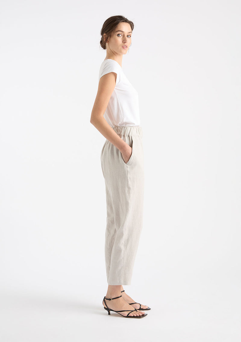 Mela Purdie Pure Linen Soft Capri