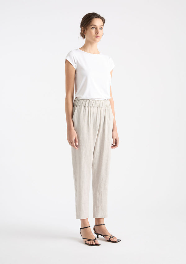 Mela Purdie Pure Linen Soft Capri
