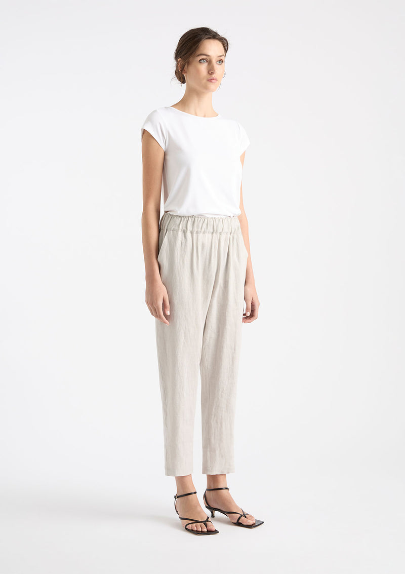 Mela Purdie Pure Linen Soft Capri