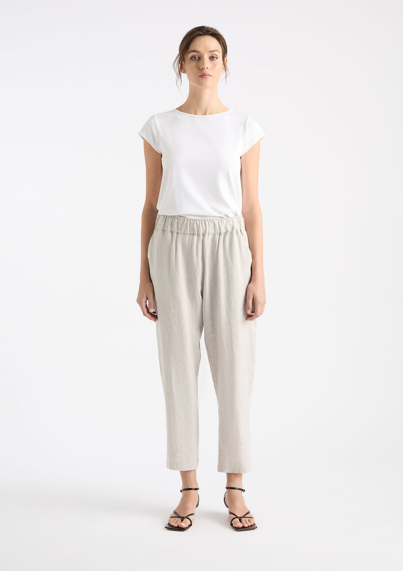 Mela Purdie Pure Linen Soft Capri