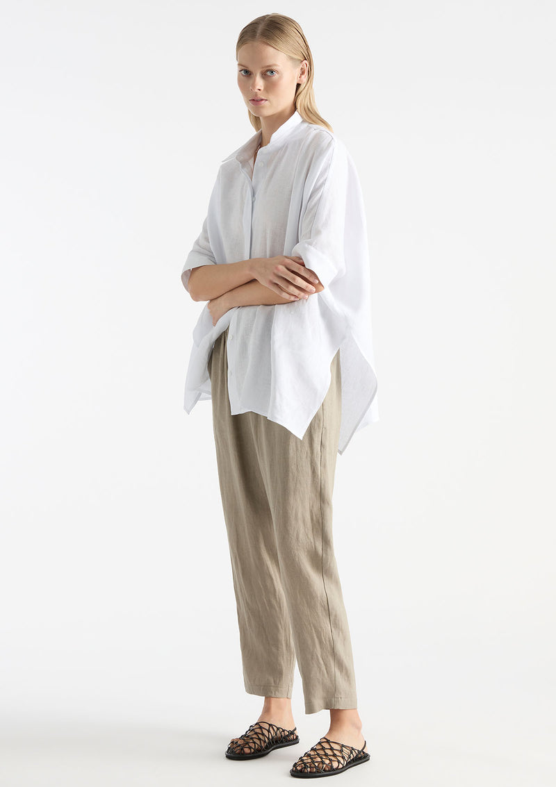 Mela Purdie Pure Linen Soft Capri