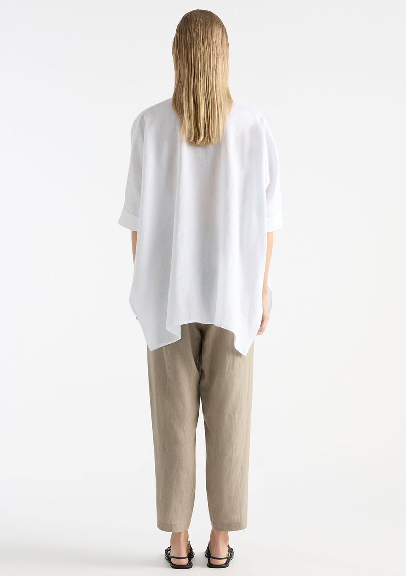 Mela Purdie Pure Linen Soft Capri