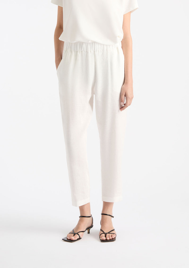 Mela Purdie Pure Linen Soft Capri