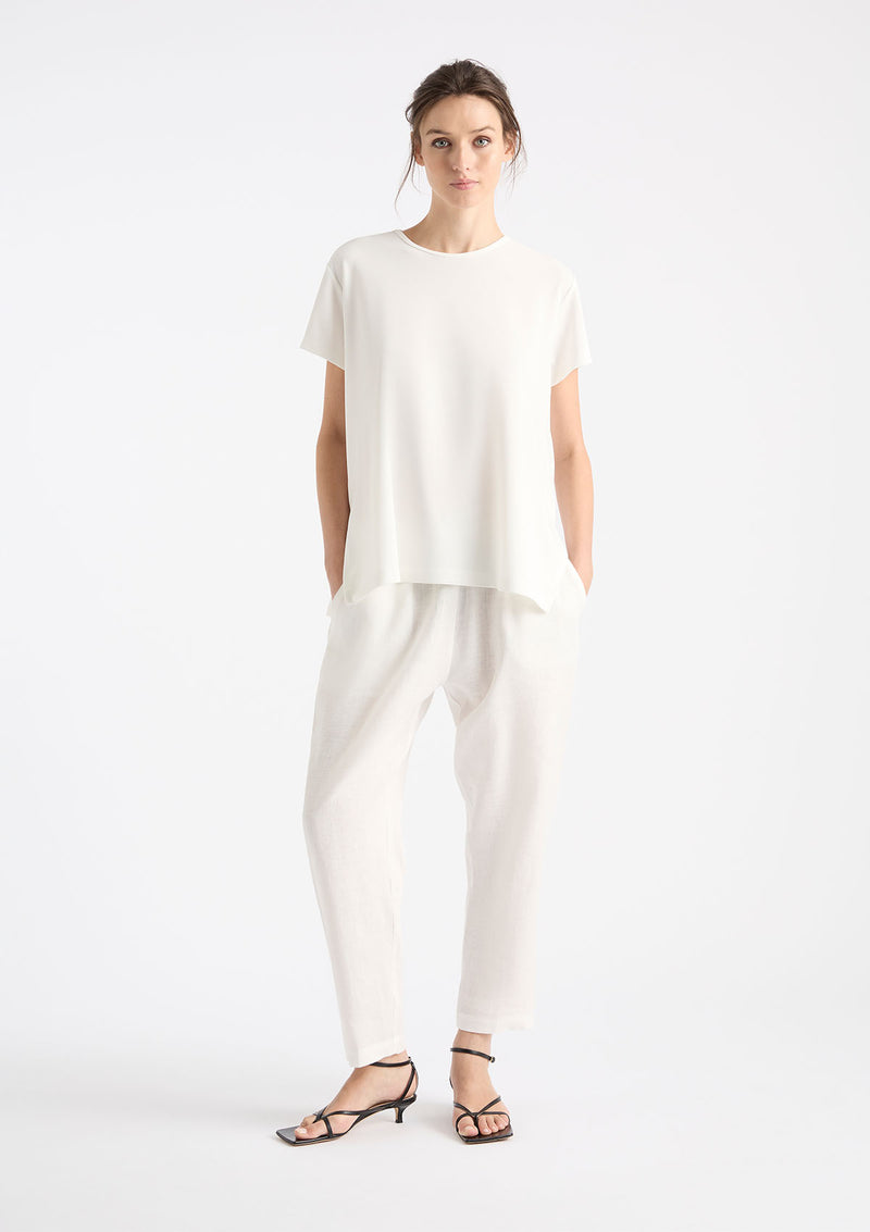 Mela Purdie Pure Linen Soft Capri