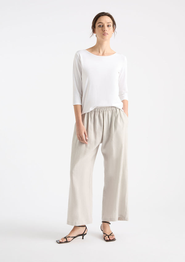 Mela Purdie Pure Linen Pace Pant