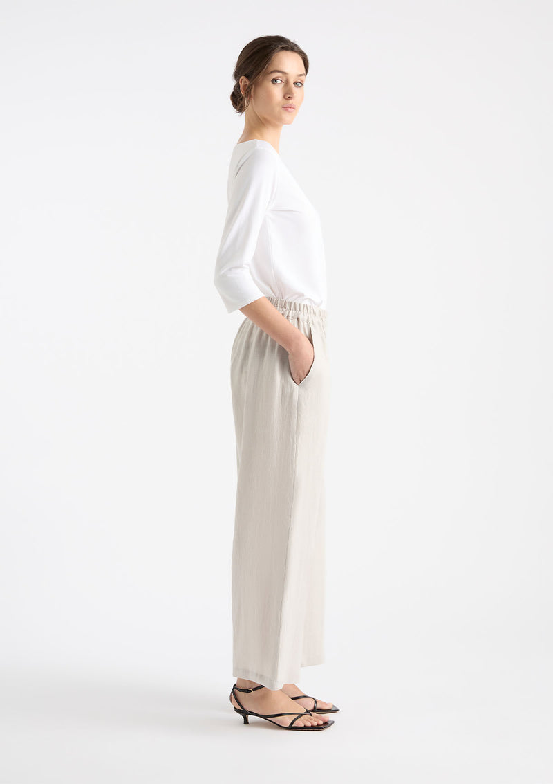 Mela Purdie Pure Linen Pace Pant