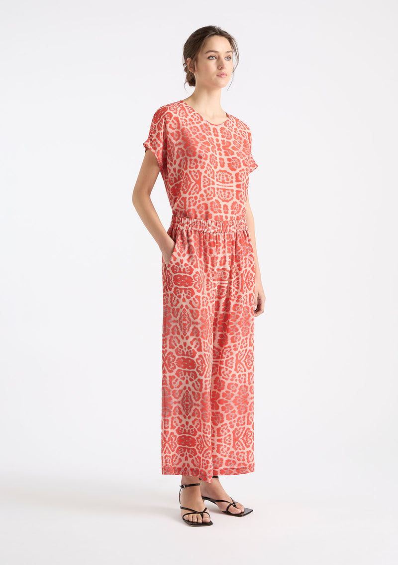 Mela Purdie Spice Animal Silk Cap Shell