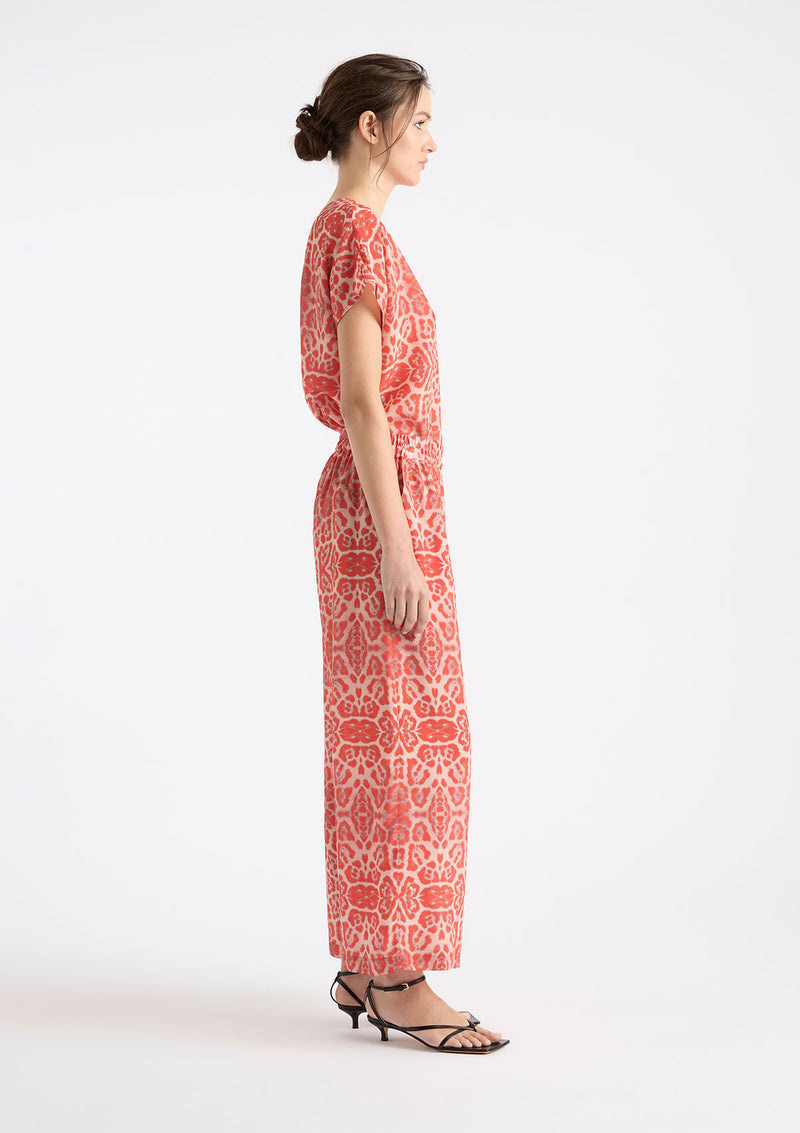 Mela Purdie Spice Animal Silk Cap Shell