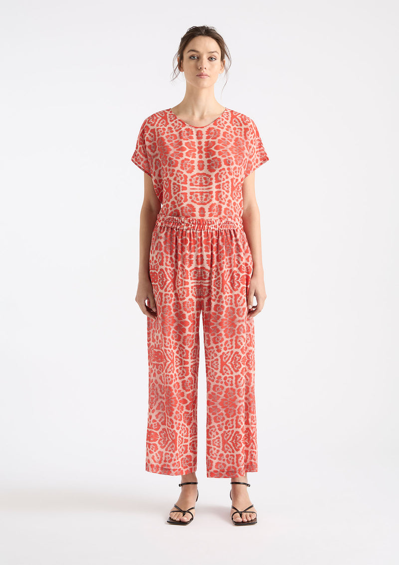 Mela Purdie Spice Animal Silk Pace Pant