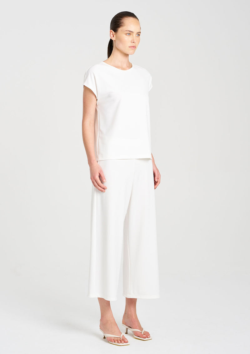 Mela Purdie Powder Knit Crop Palazzo Pant