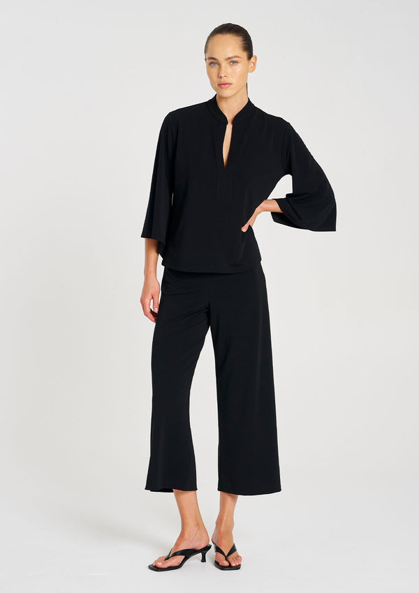 Mela Purdie Powder Knit Crop Palazzo Pant