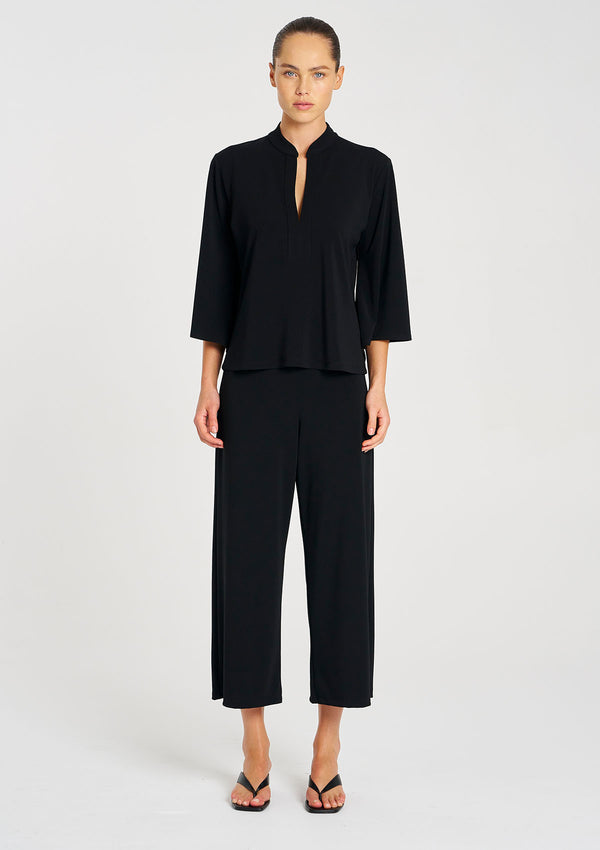 Mela Purdie Powder Knit Crop Palazzo Pant