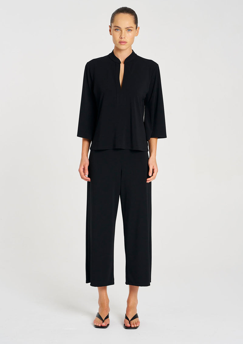 Mela Purdie Powder Knit Crop Palazzo Pant