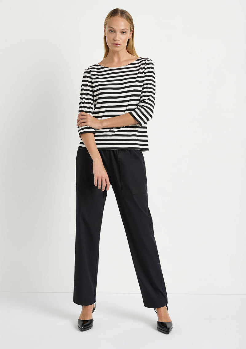 Mela Purdie Stretch Chintz Blazer Pant