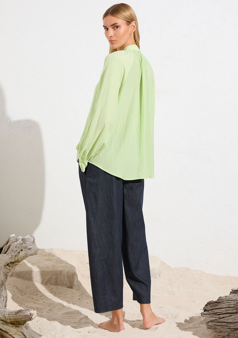 Mela Purdie Soft Stretch Denim Cross Pant