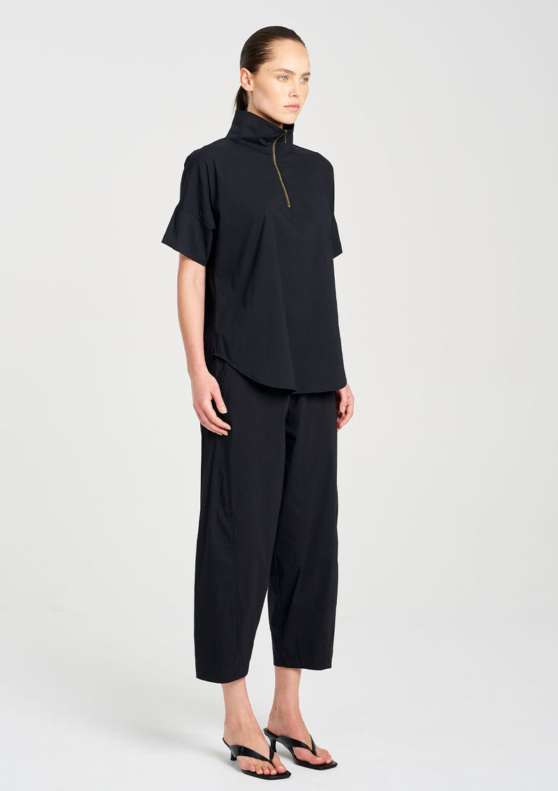 Mela Purdie Microprene Half Zip Shirt