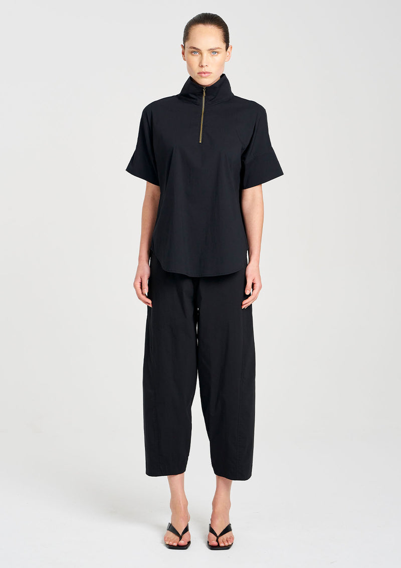 Mela Purdie Microprene Half Zip Shirt