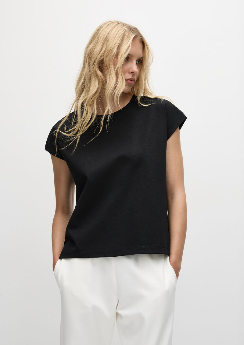 Mela Purdie Polished Ponte Studio Shell
