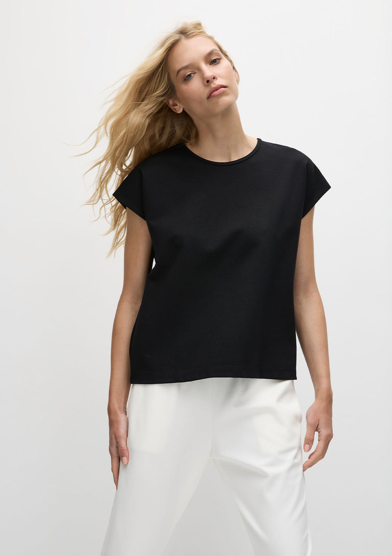 Mela Purdie Polished Ponte Studio Shell