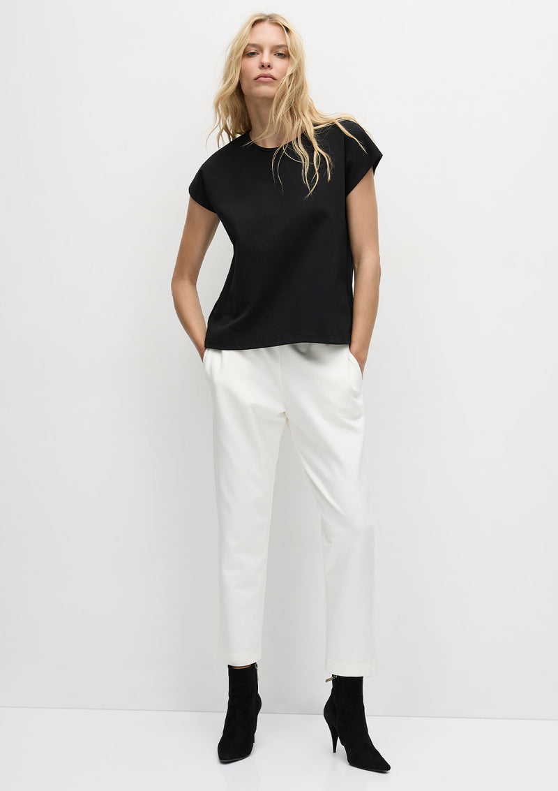 Mela Purdie Polished Ponte Studio Shell