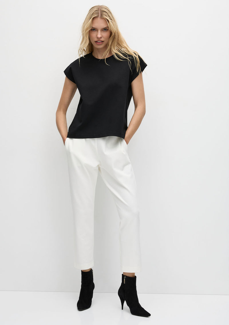 Mela Purdie Polished Ponte Studio Shell