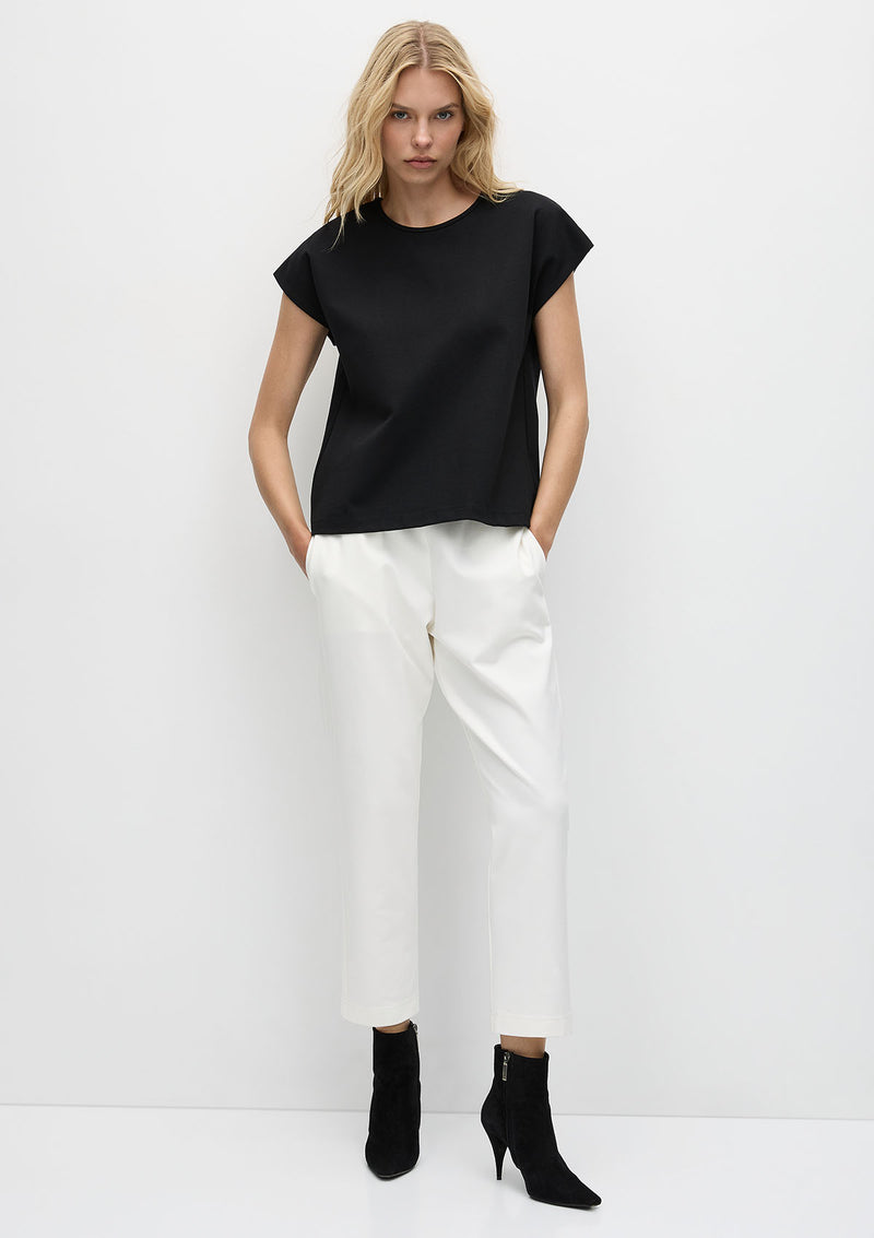 Mela Purdie Polished Ponte Studio Shell