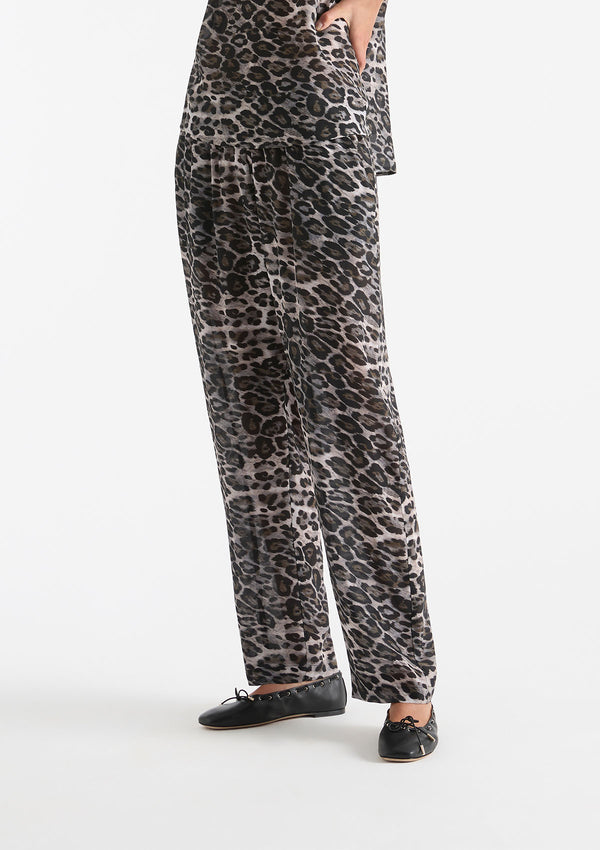 Mela Purdie Savoy Animal Silk Savoy Pant