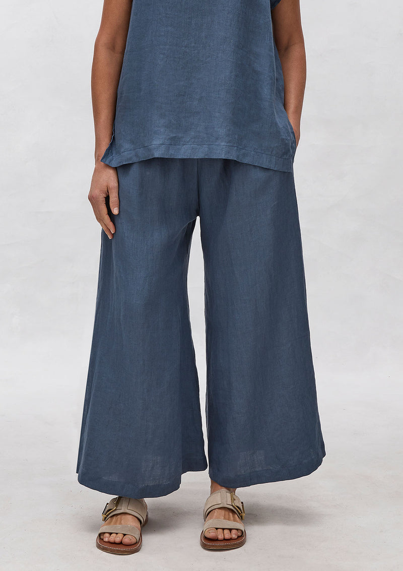 Mela Purdie Pure Linen Crop Swish Pant