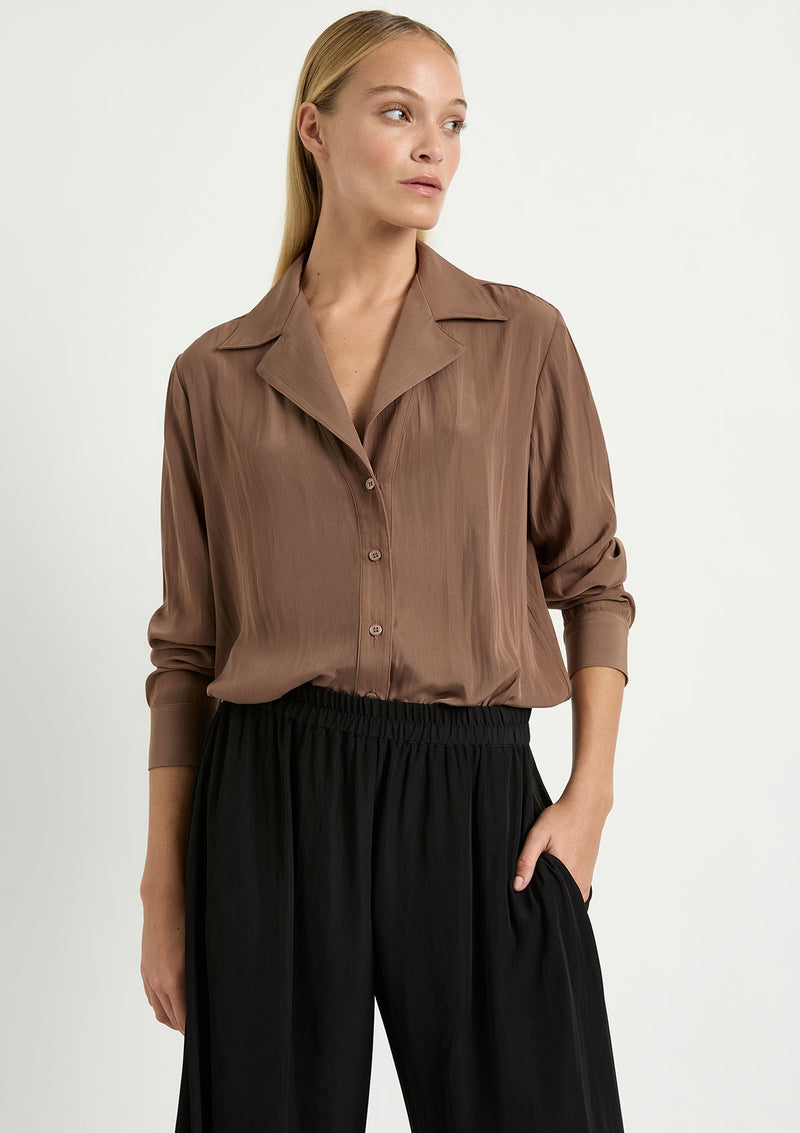 Mela Purdie Mache Revere Blouse