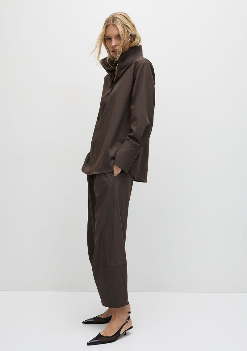 Mela Purdie Gravitene Half Zip Blouse