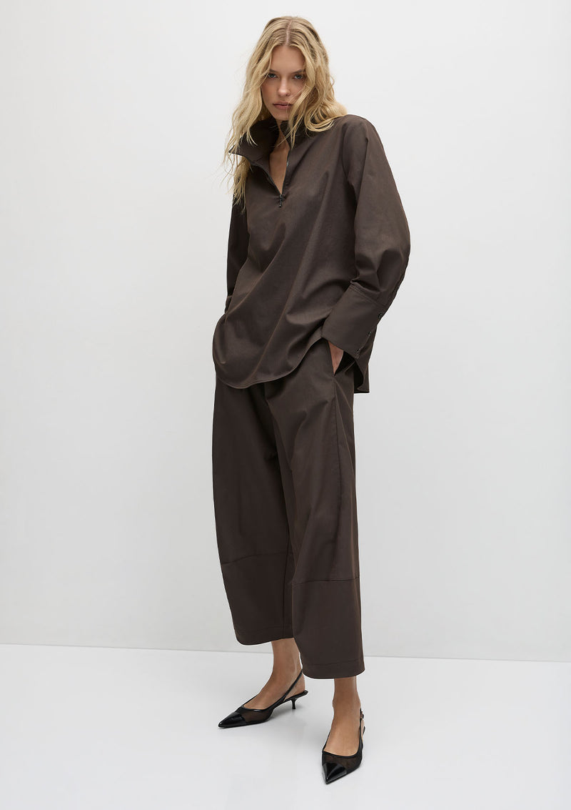 Mela Purdie Gravitene Half Zip Blouse