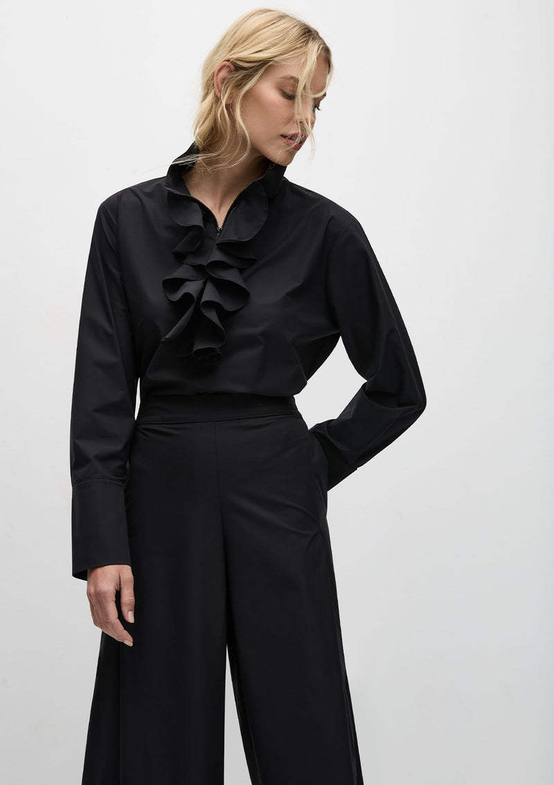 Mela Purdie Powder Weave Froth Collar Shirt