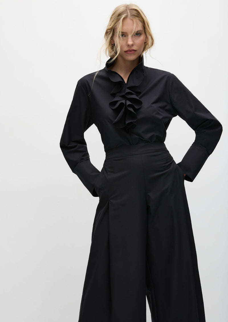 Mela Purdie Powder Weave Froth Collar Shirt