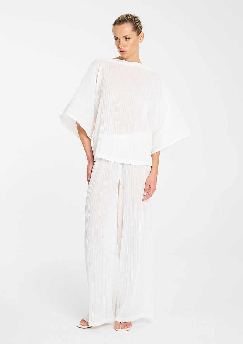 Mela Purdie Miso Pleat Chiffon Miso Pant