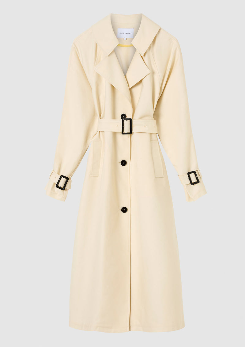 FRIEND of AUDREY Browne Oversized Trench Coat