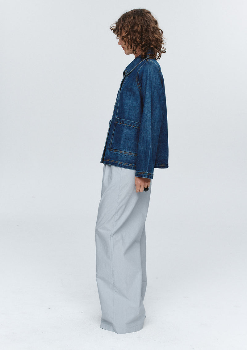 Marle Cropped Pea Jacket