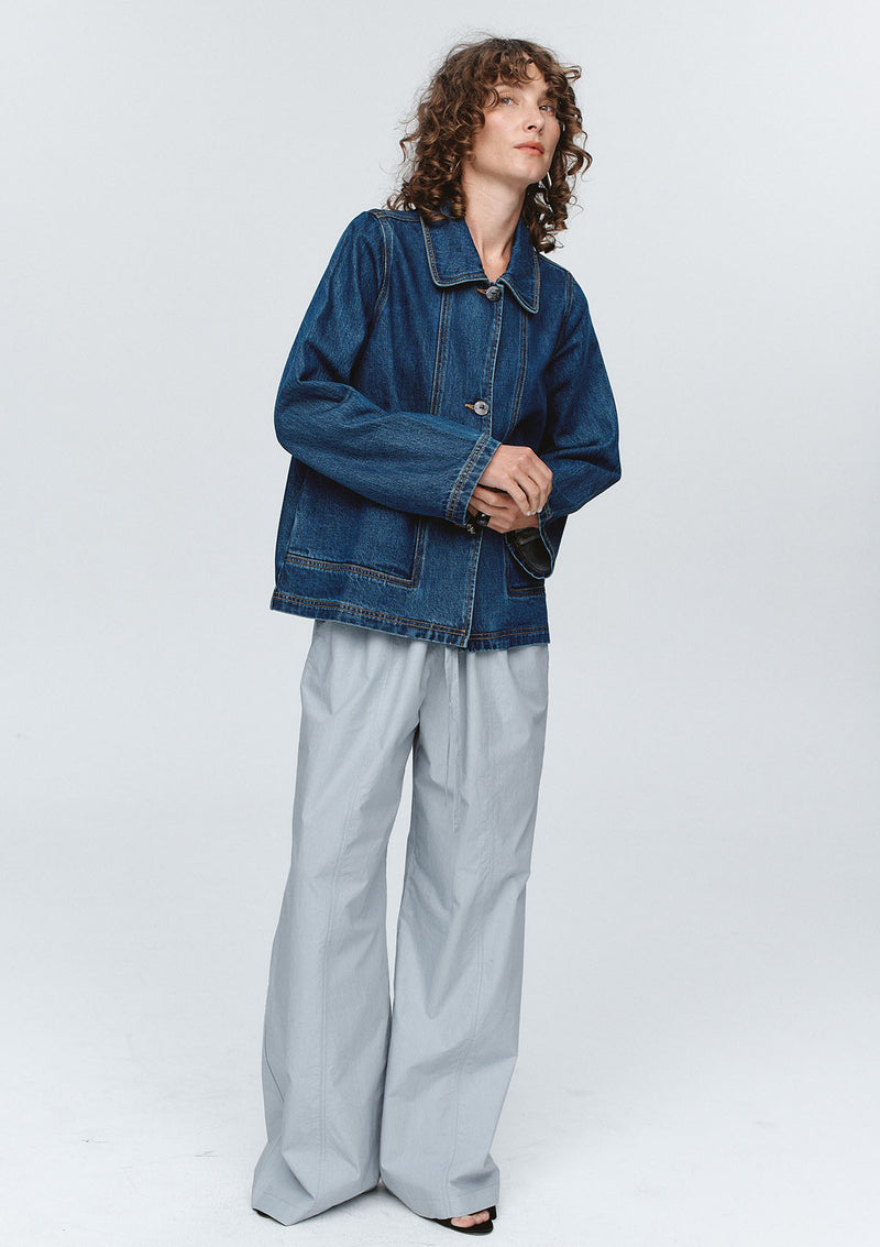 Marle Cropped Pea Jacket