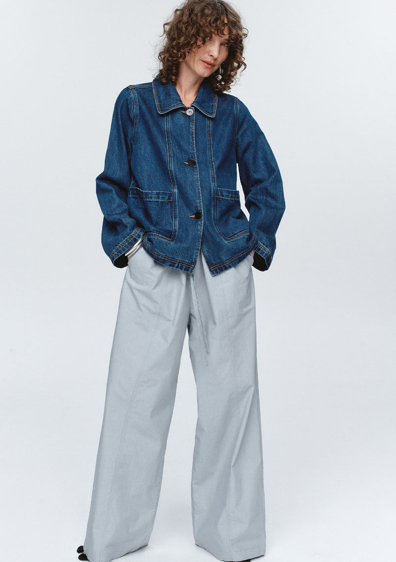 Marle Cropped Pea Jacket