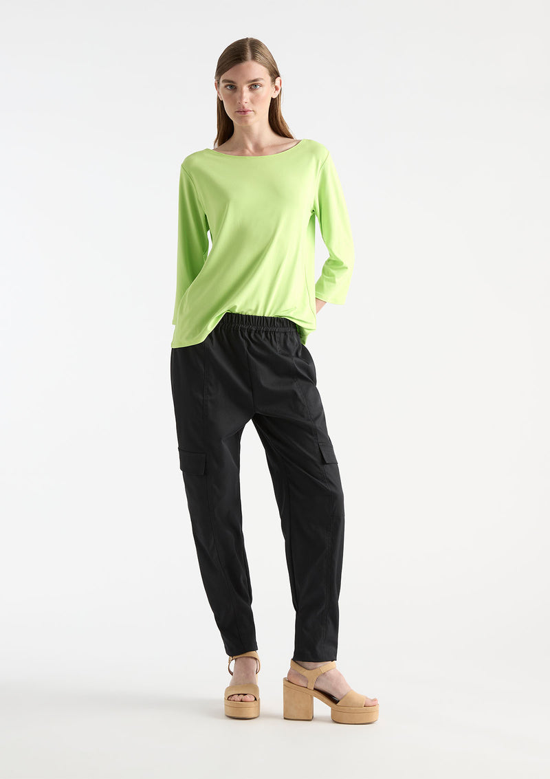 Mela Purdie Matte Jersey Relaxed Boatneck