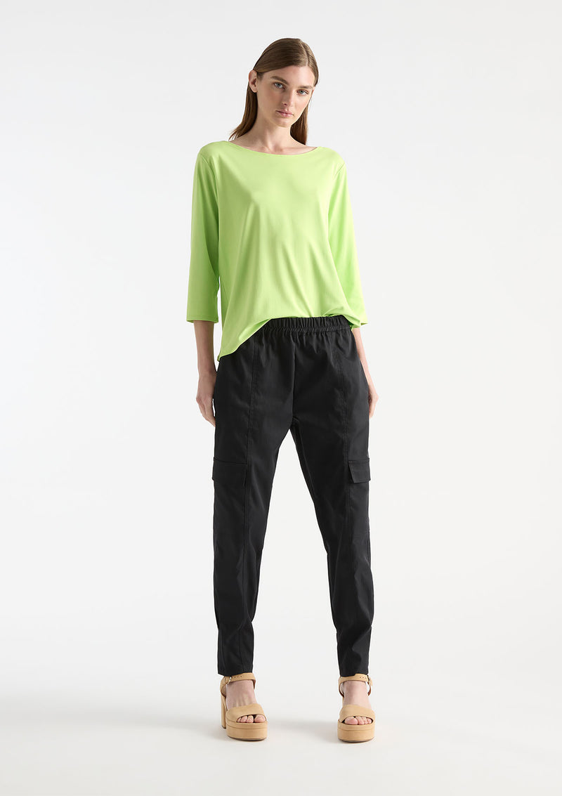 Mela Purdie Matte Jersey Relaxed Boatneck