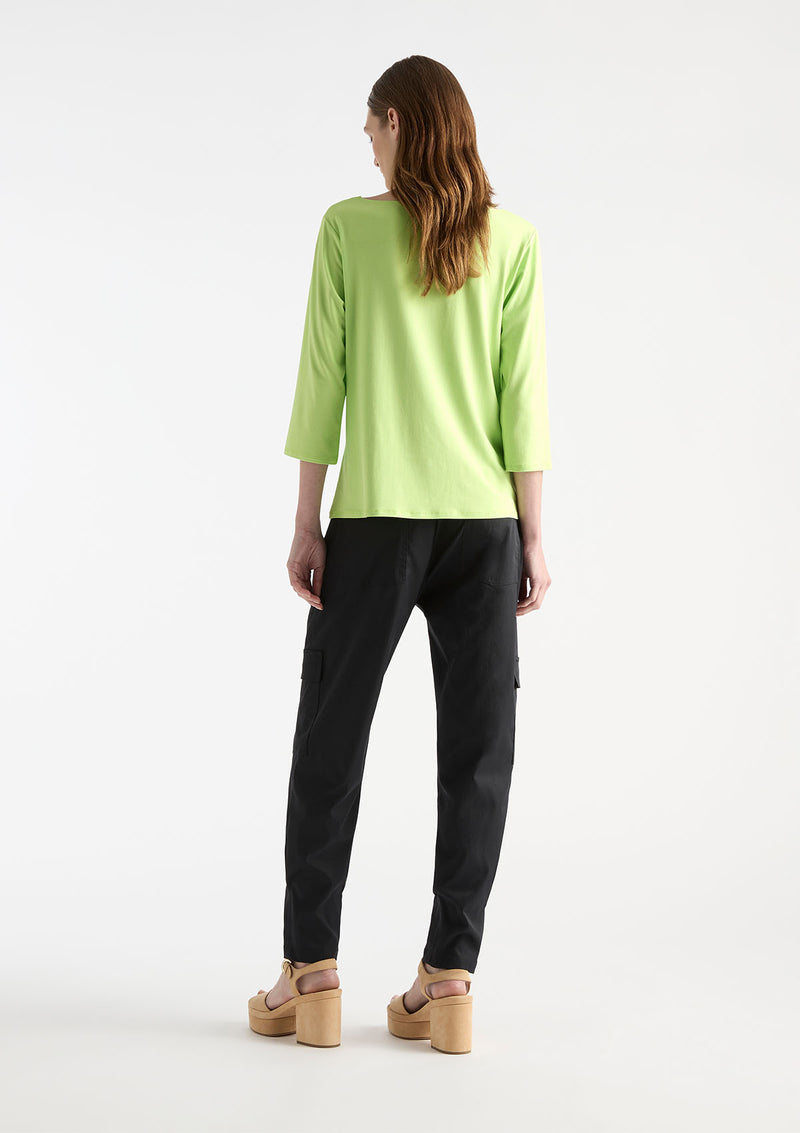 Mela Purdie Matte Jersey Relaxed Boatneck