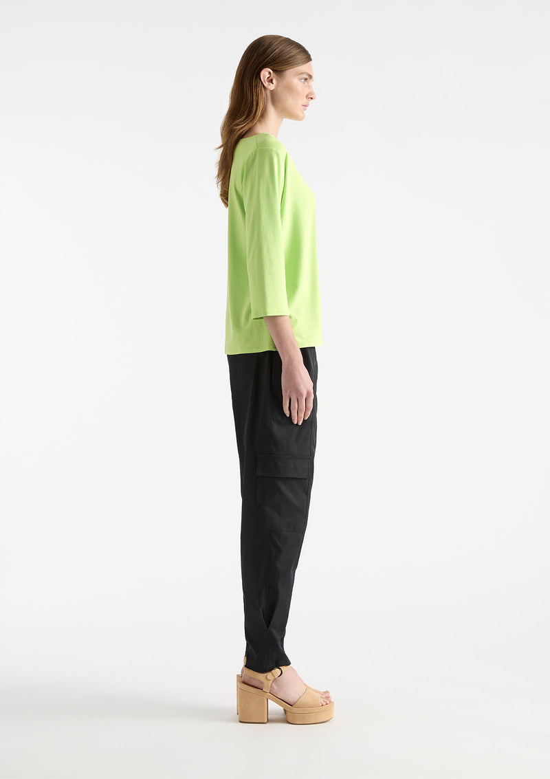 Mela Purdie Matte Jersey Relaxed Boatneck