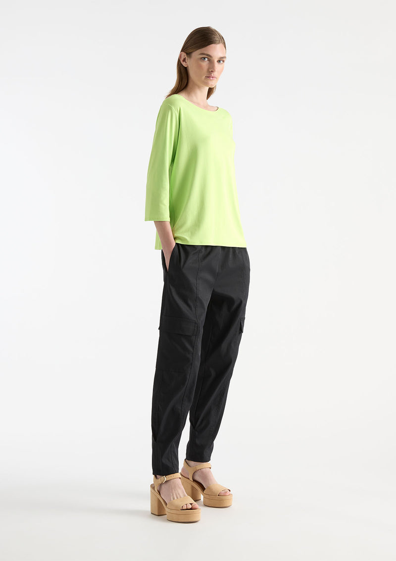 Mela Purdie Matte Jersey Relaxed Boatneck