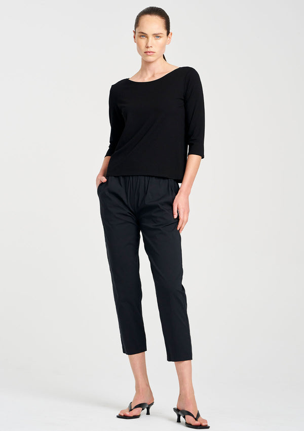 Mela Purdie Matte Jersey Relaxed Boatneck