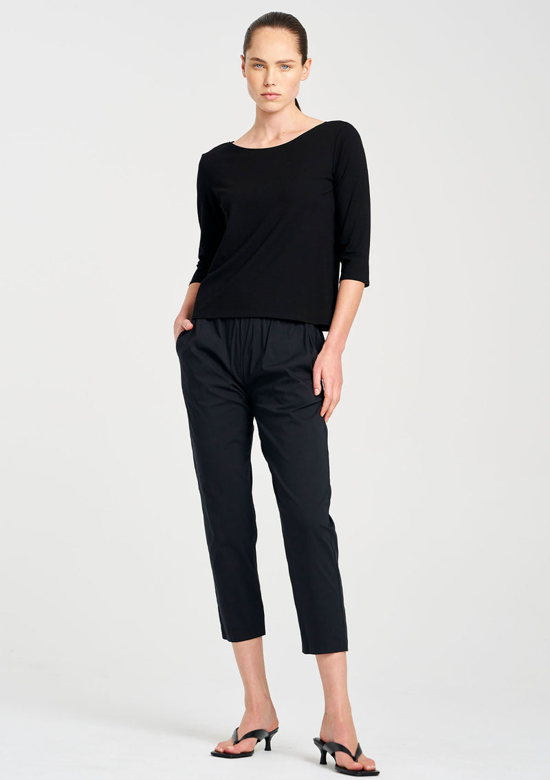 Mela Purdie Matte Jersey Relaxed Boatneck